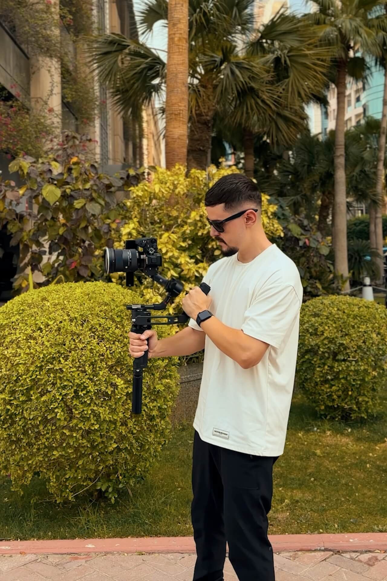 Alex Paiu as seen with gimbal