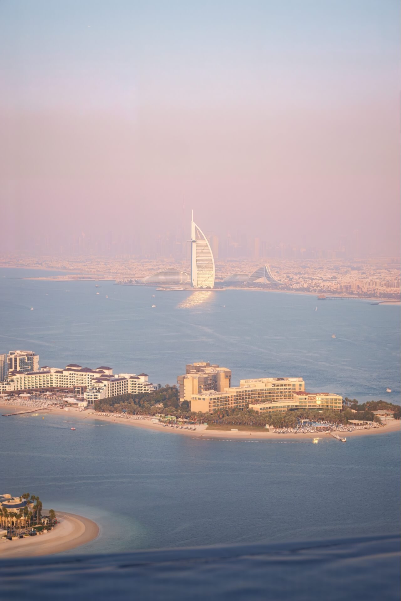 View of Burj Al Arab from Aura Skypool