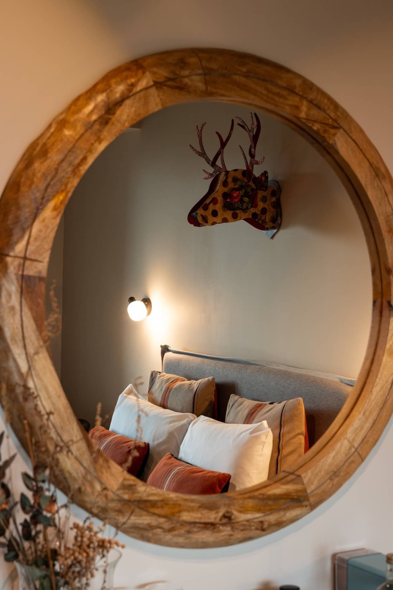 Cozy room interior decoration at The Pines Hotel