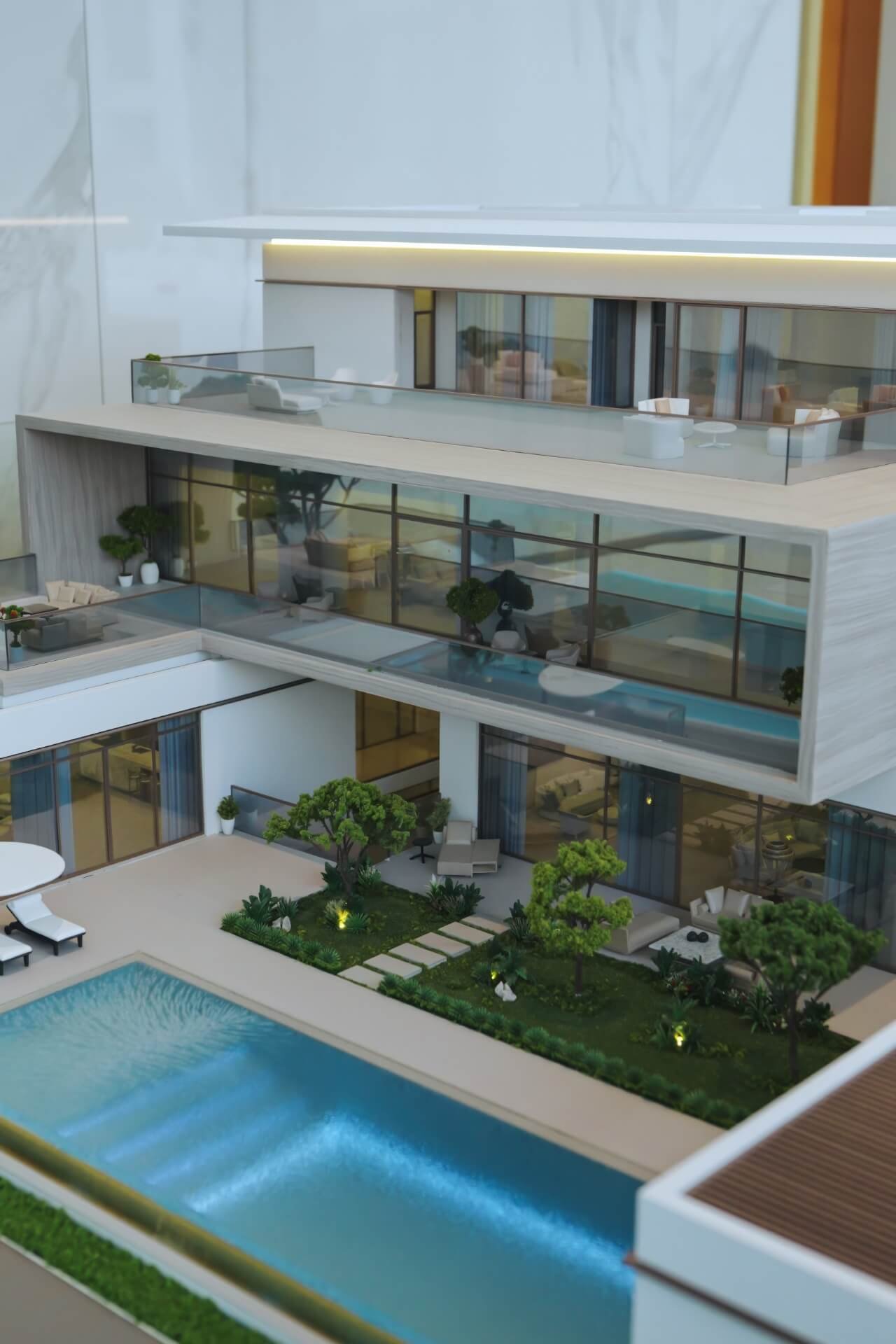 Sobha Realty mock-up for villa