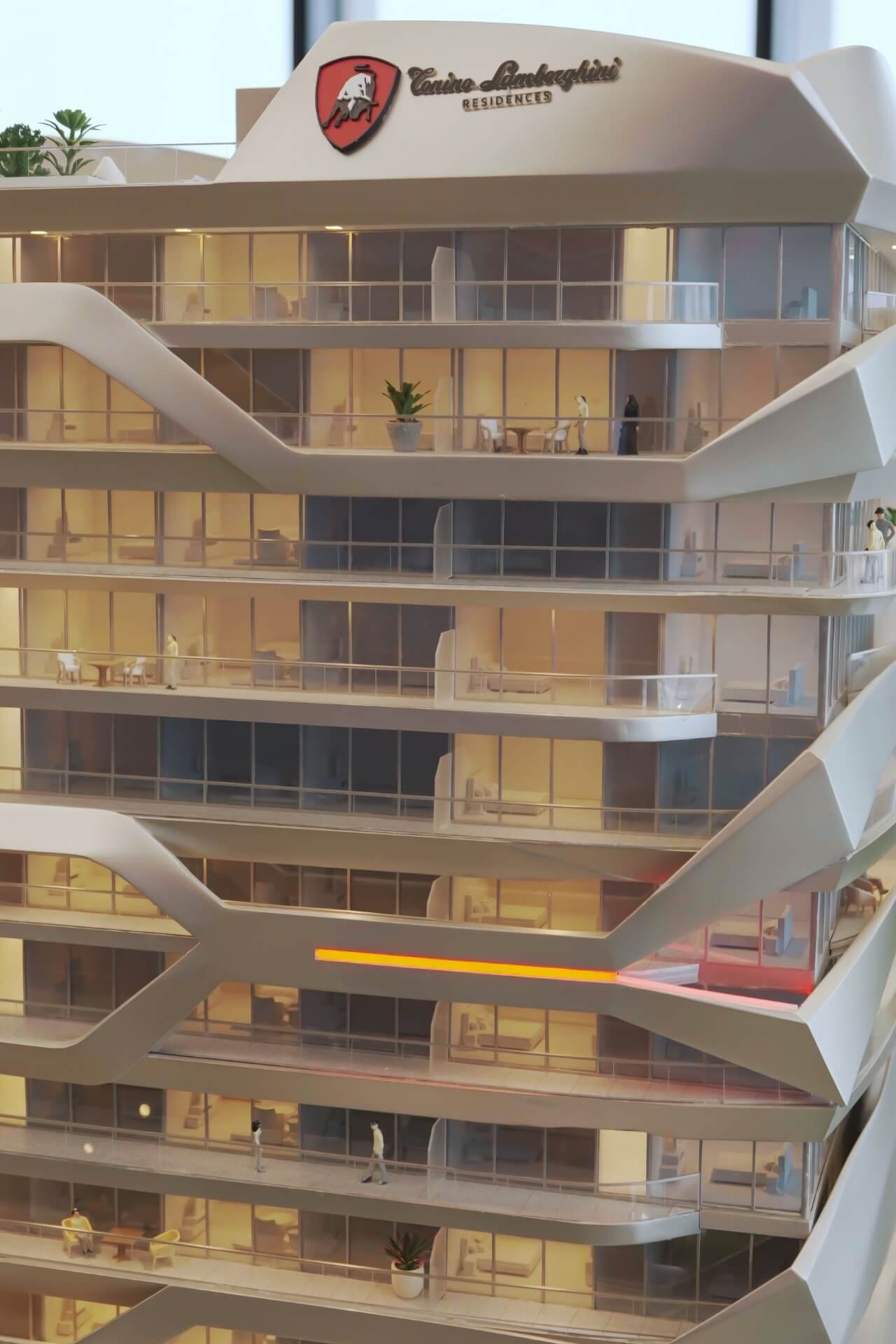 Tonino Lamborghini mock-up building