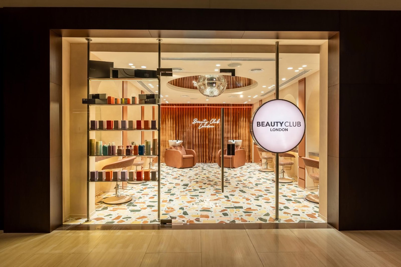 Beauty Club London salon in Metropolitan Hotel Dubai